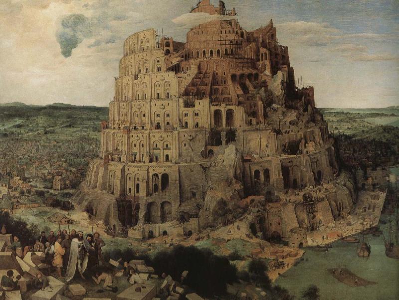 Pieter Bruegel Babel oil painting picture